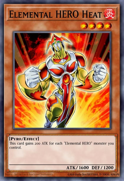 Elemental HERO Heat, Structure Deck: HERO Strike SDHS-EN005