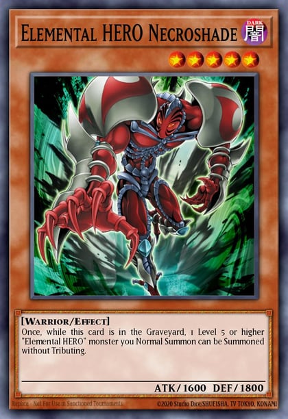Elemental HERO Necroshade, Structure Deck: HERO Strike SDHS-EN010