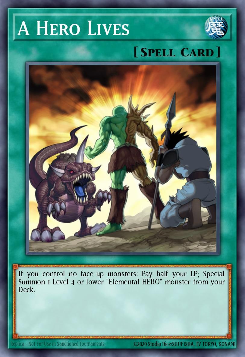 A Hero Lives, Structure Deck: HERO Strike SDHS-EN026