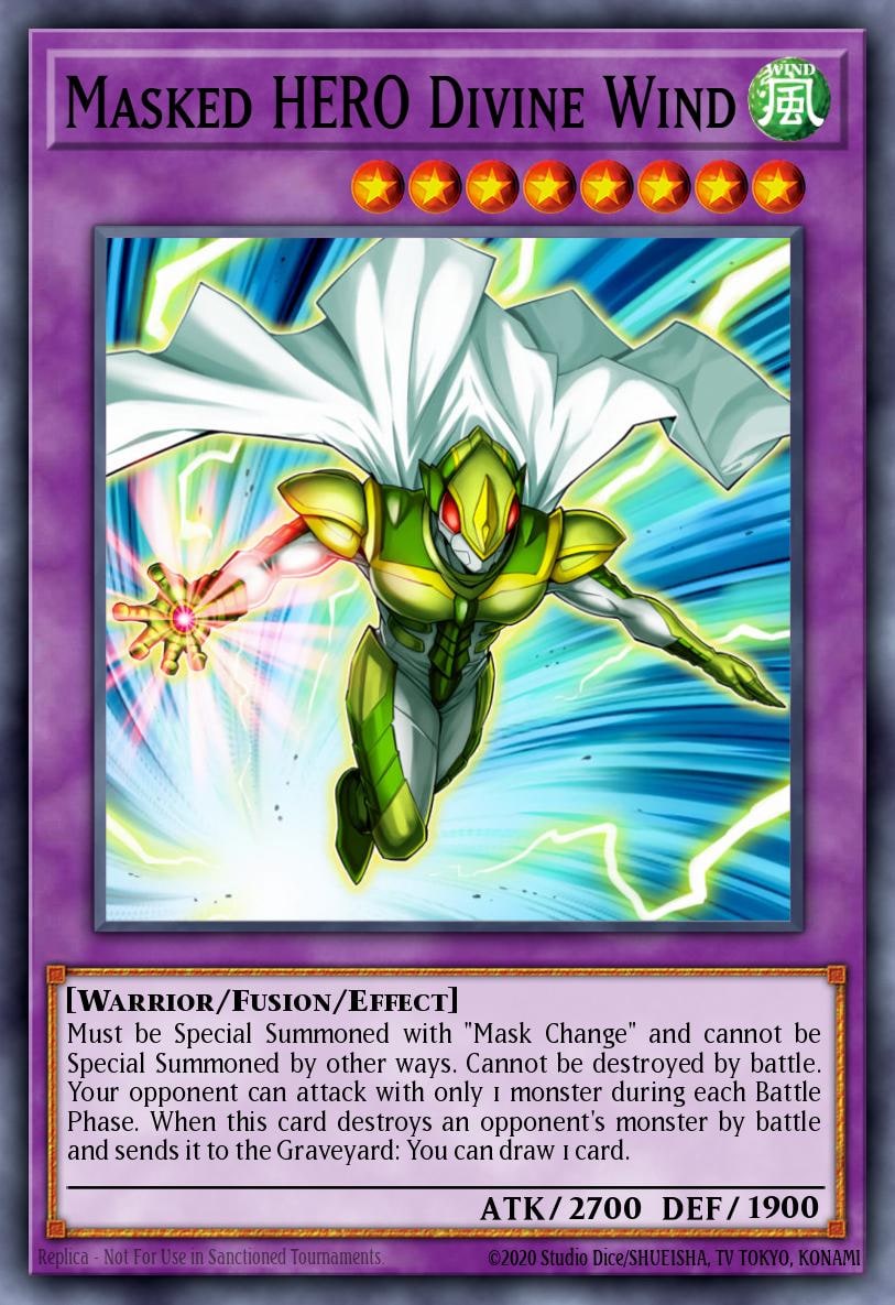Masked HERO Divine Wind, Structure Deck: HERO Strike SDHS-EN043