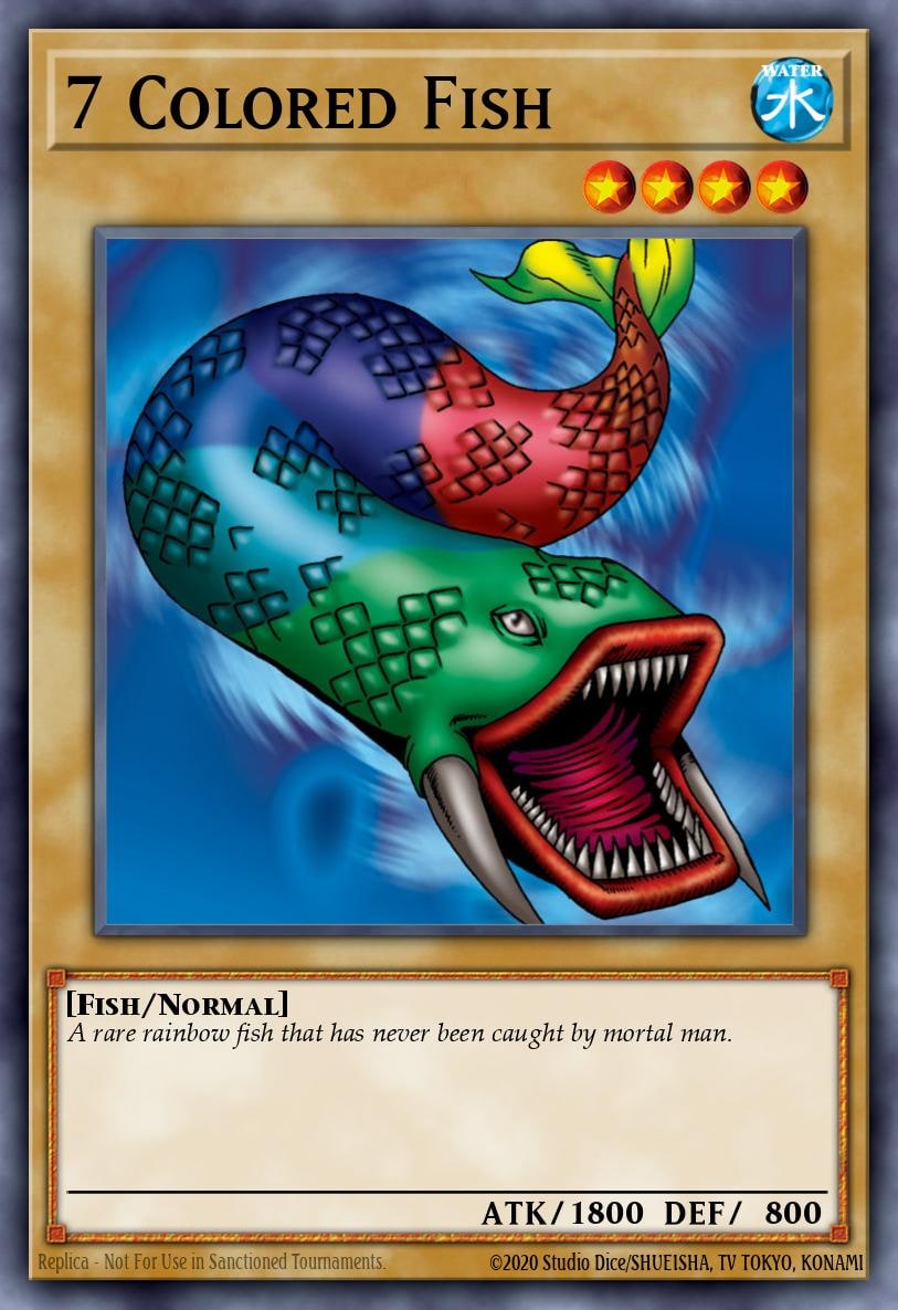 7 Colored Fish, Starter Deck: Joey SDJ-008