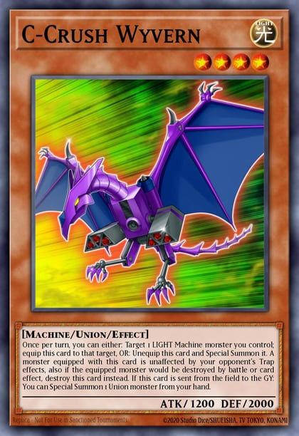 C-Crush Wyvern, Structure Deck: Seto Kaiba SDKS-EN003