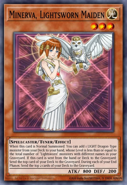 Minerva, Lightsworn Maiden, Structure Deck: Realm of Light SDLI-EN002