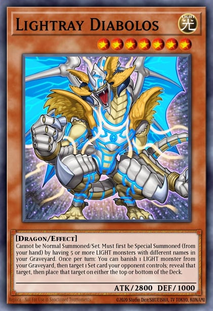 Lightray Diabolos, Structure Deck: Realm of Light SDLI-EN017
