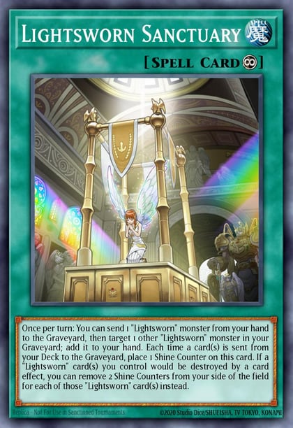 Lightsworn Sanctuary, Structure Deck: Realm of Light SDLI-EN024
