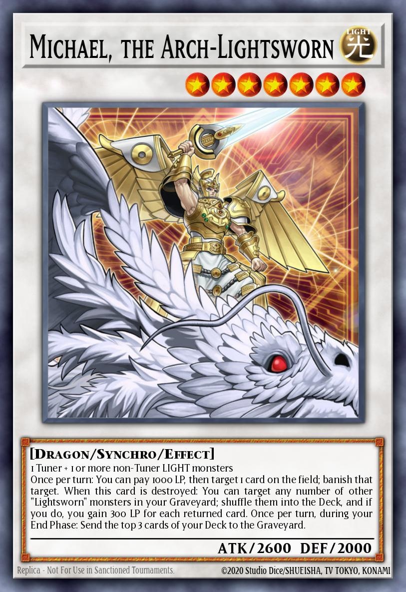Michael, the Arch-Lightsworn, Structure Deck: Realm of Light SDLI-EN036