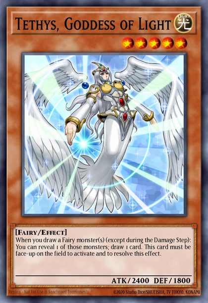 Tethys, Goddess of Light, Structure Deck: Lost Sanctuary SDLS-EN010