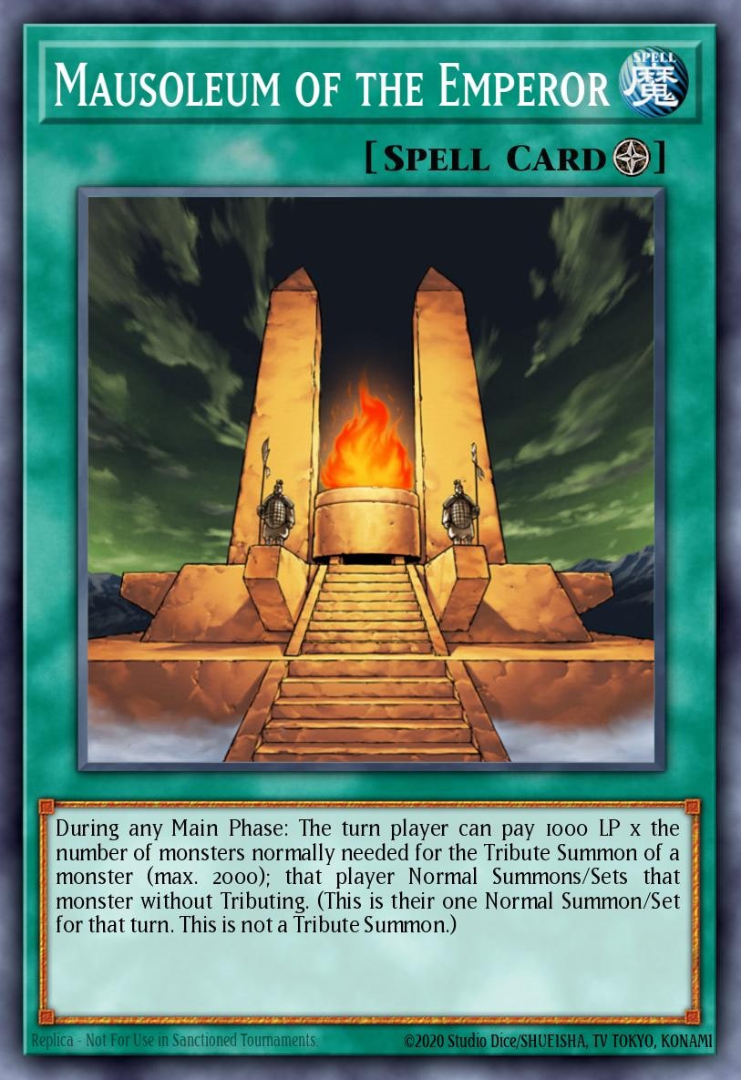Mausoleum of the Emperor, Structure Deck: Lost Sanctuary SDLS-EN030