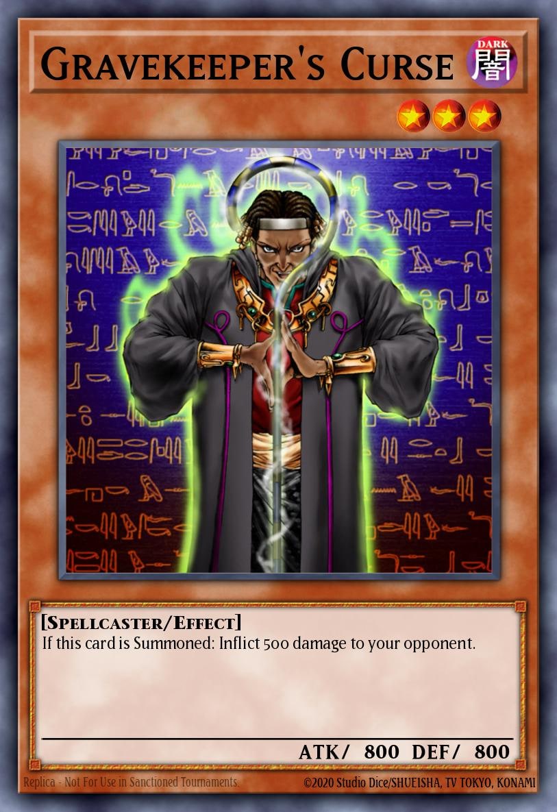 Gravekeeper's Curse, Structure Deck: Marik SDMA-EN008