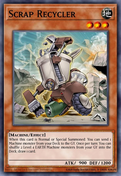 Scrap Recycler, Structure Deck: Machina Mayhem SDMM-EN004