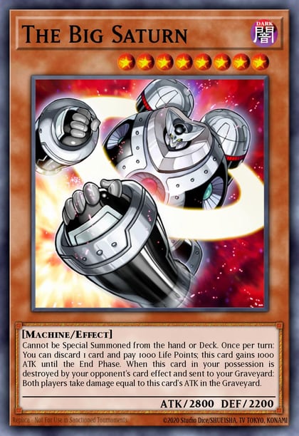 The Big Saturn, Structure Deck: Machina Mayhem SDMM-EN020