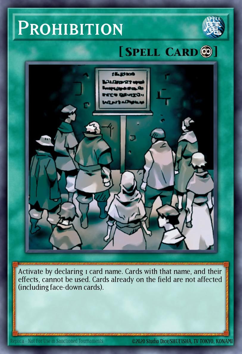 Prohibition, Structure Deck: Machina Mayhem SDMM-EN022