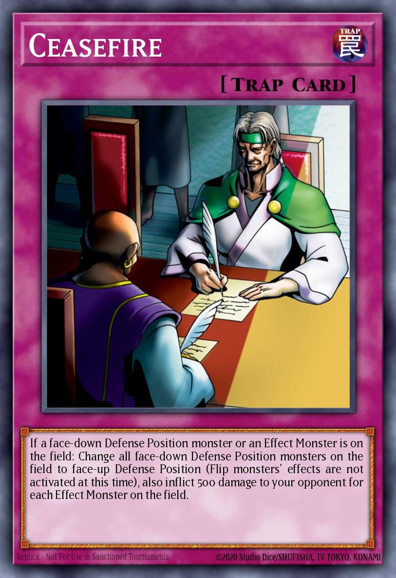 Ceasefire, Structure Deck: Machina Mayhem SDMM-EN035