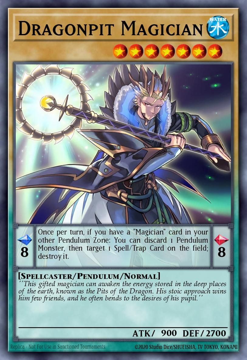 Dragonpit Magician, Structure Deck: Master of Pendulum SDMP-EN002
