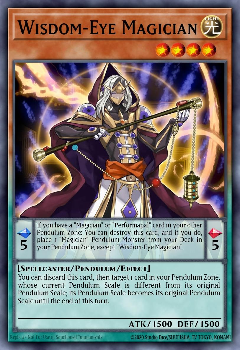 Wisdom-Eye Magician, Structure Deck: Master of Pendulum SDMP-EN005