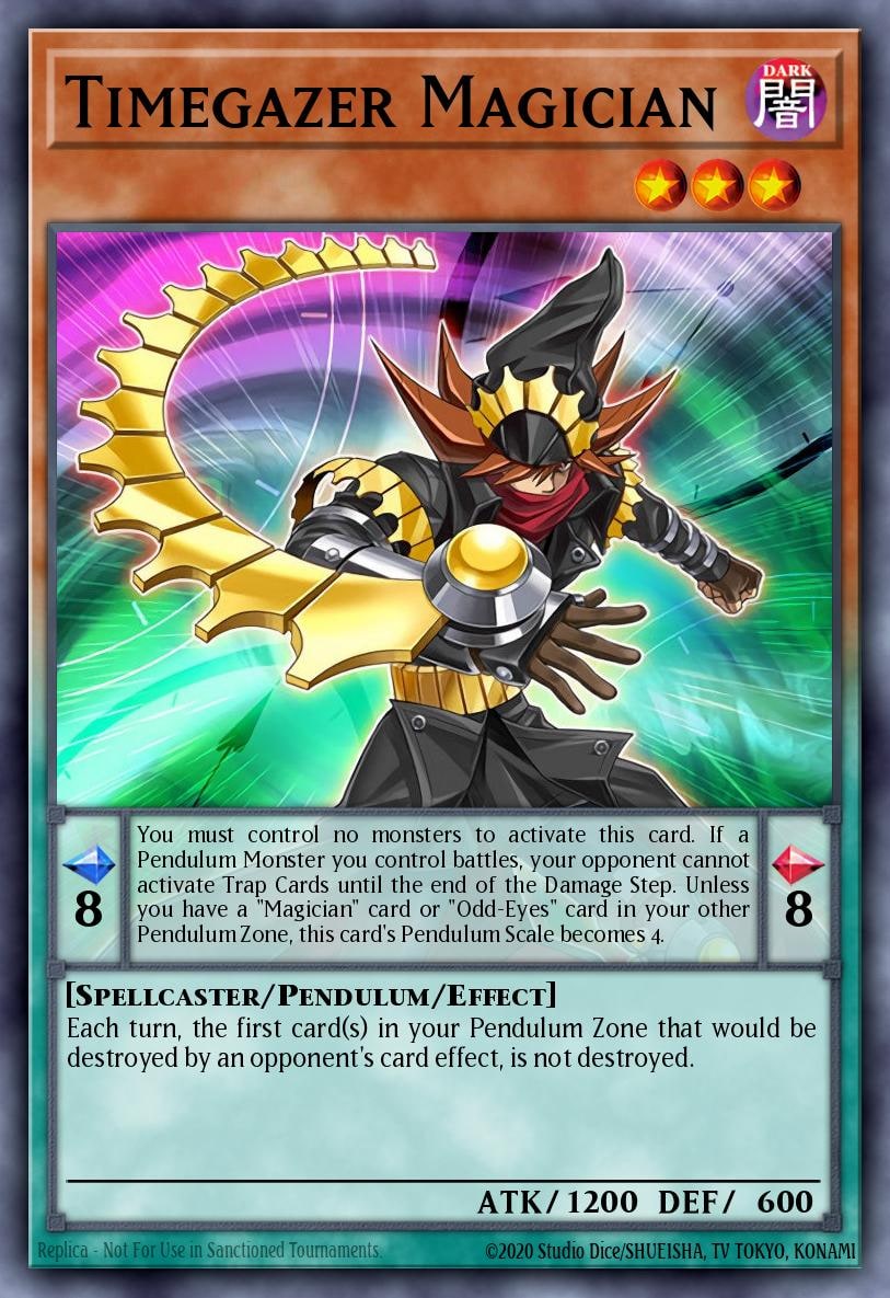 Timegazer Magician, Structure Deck: Master of Pendulum SDMP-EN008