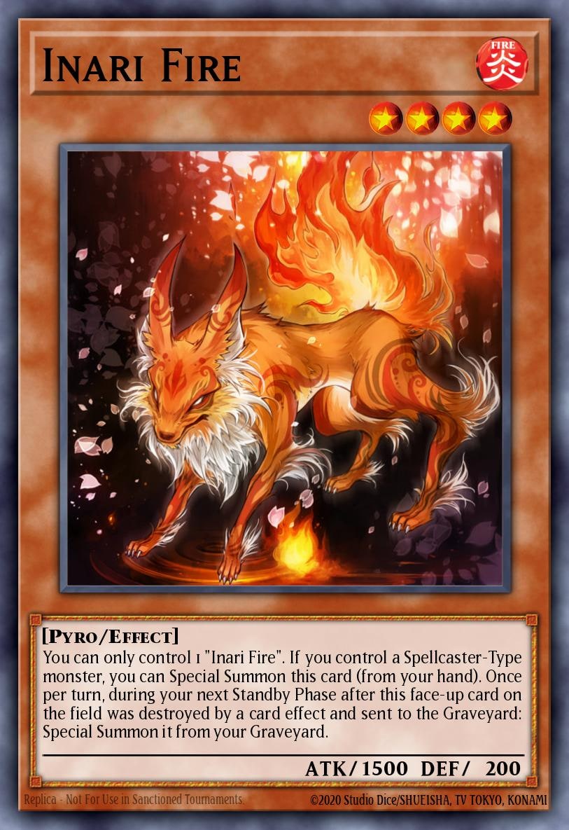 Inari Fire, Structure Deck: Master of Pendulum SDMP-EN018