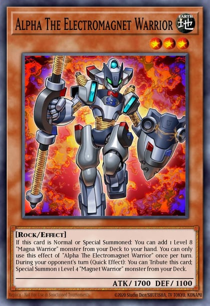 Alpha The Electromagnet Warrior, Structure Deck: Yugi Muto SDMY-EN001