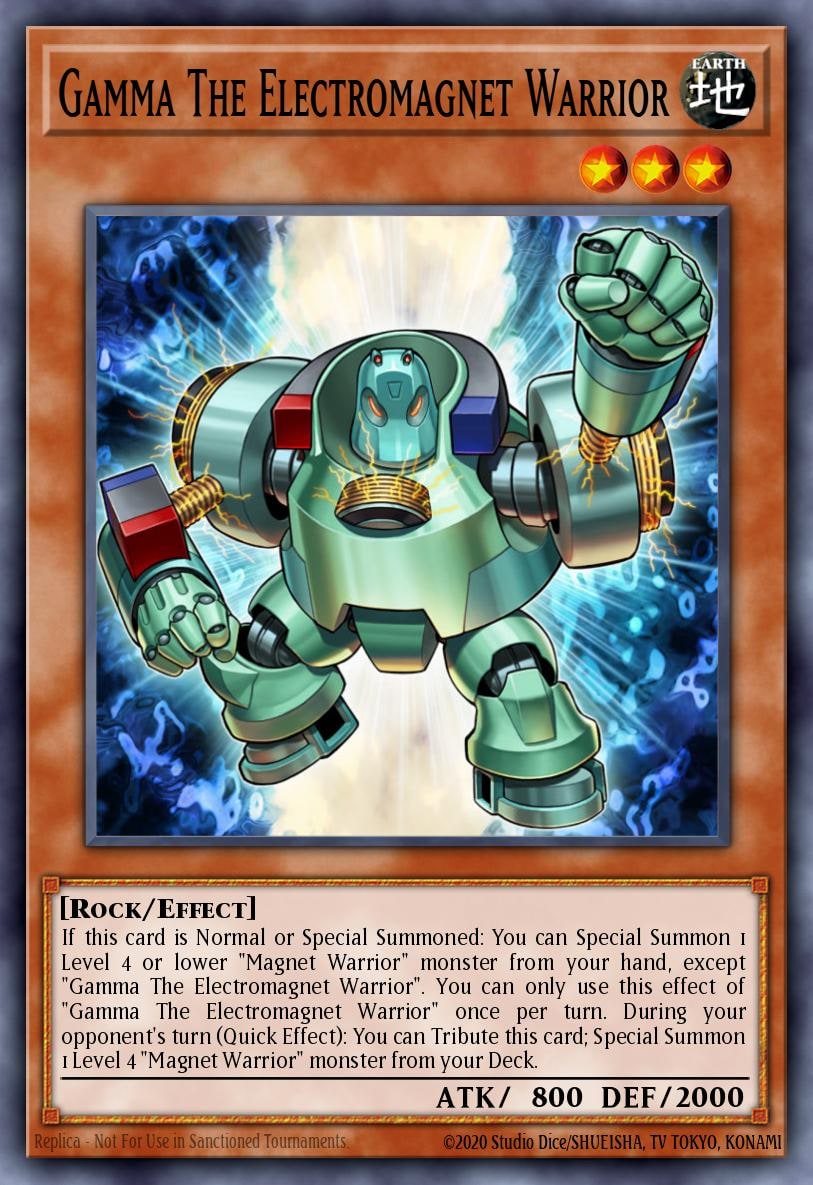 Gamma The Electromagnet Warrior, Structure Deck: Yugi Muto SDMY-EN003