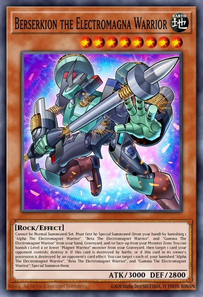 Berserkion the Electromagna Warrior, Structure Deck: Yugi Muto SDMY-EN004