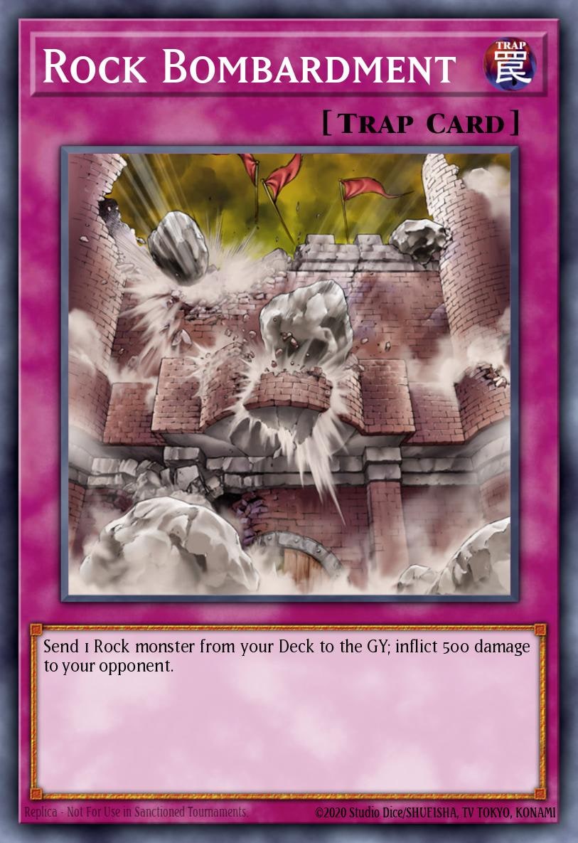 Rock Bombardment, Structure Deck: Yugi Muto SDMY-EN040