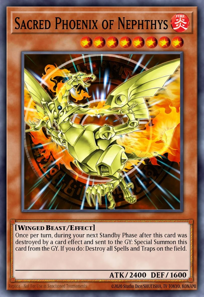 Sacred Phoenix of Nephthys, Structure Deck: Onslaught of the Fire Kings SDOK-EN004