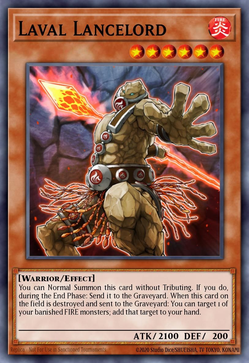 Laval Lancelord, Structure Deck: Onslaught of the Fire Kings SDOK-EN008