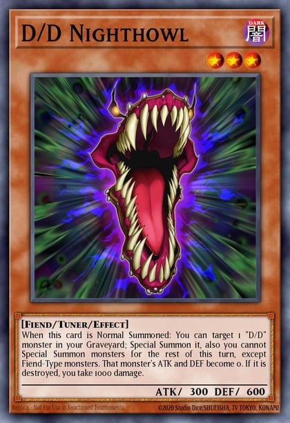 D/D Nighthowl, Structure Deck: Pendulum Domination SDPD-EN009