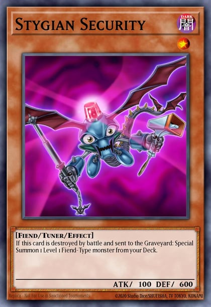Stygian Security, Structure Deck: Pendulum Domination SDPD-EN022