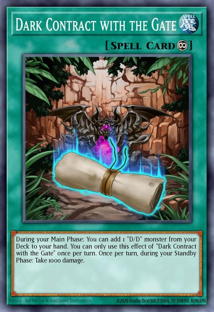 Dark Contract with the Gate, Structure Deck: Pendulum Domination SDPD-EN024