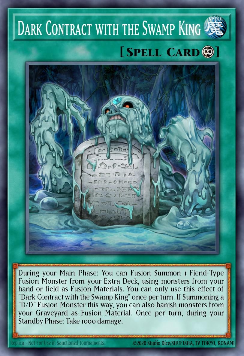 Dark Contract with the Swamp King, Structure Deck: Pendulum Domination SDPD-EN025