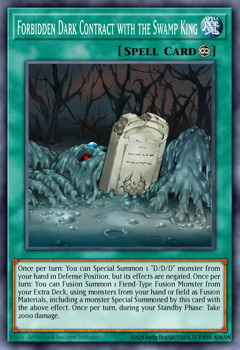Forbidden Dark Contract with the Swamp King, Structure Deck: Pendulum Domination SDPD-EN026