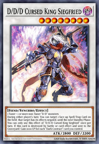 D/D/D Cursed King Siegfried, Structure Deck: Pendulum Domination SDPD-EN042