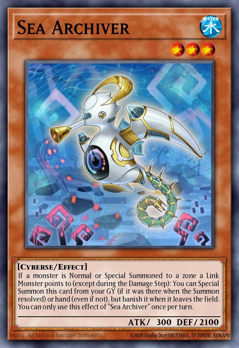 Sea Archiver, Structure Deck: Powercode Link SDPL-EN003