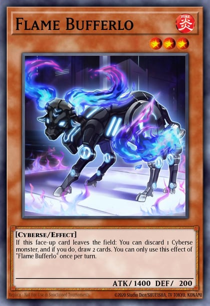Flame Bufferlo, Structure Deck: Powercode Link SDPL-EN004