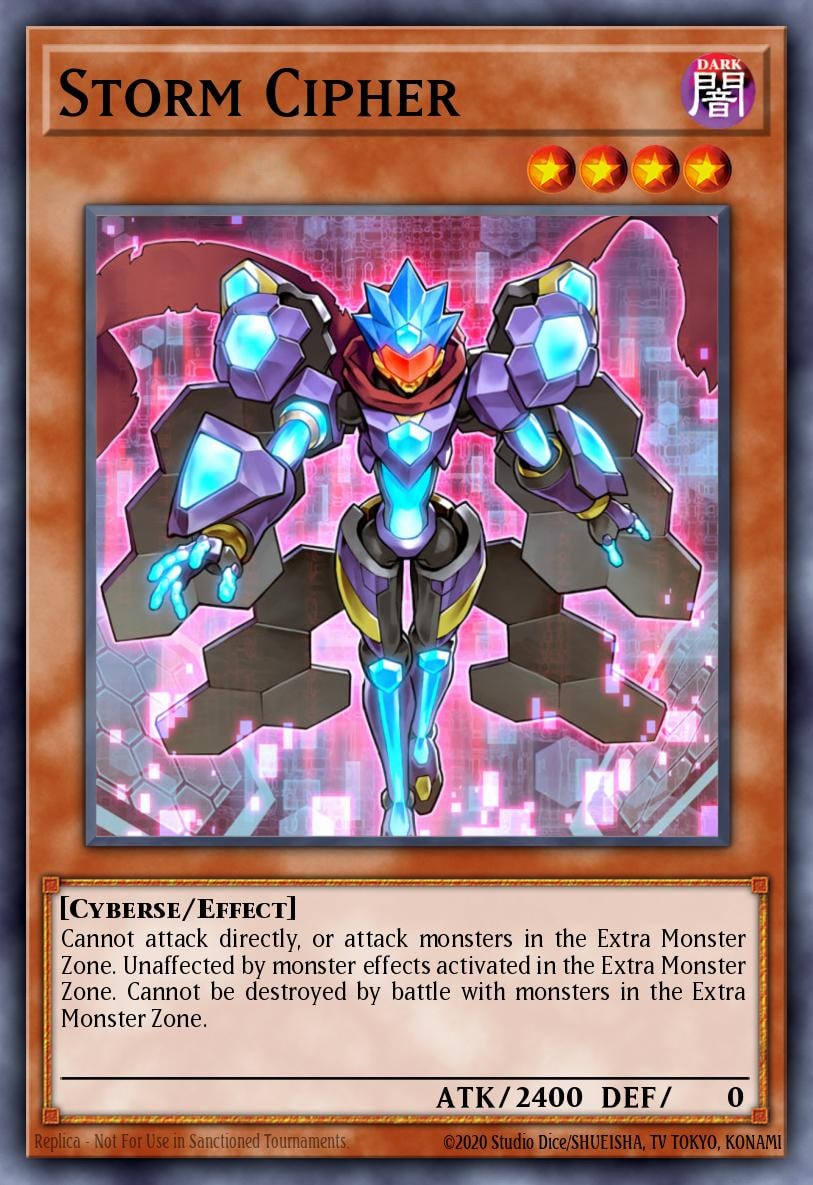 Storm Cipher, Structure Deck: Powercode Link SDPL-EN007