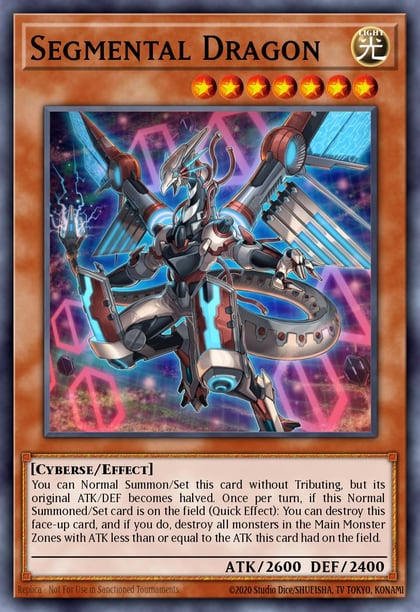 Segmental Dragon, Structure Deck: Powercode Link SDPL-EN008