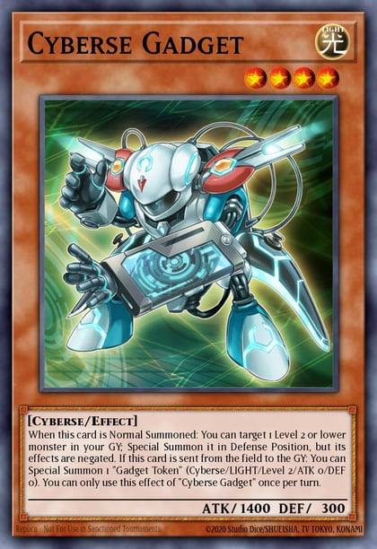 Cyberse Gadget, Structure Deck: Powercode Link SDPL-EN009