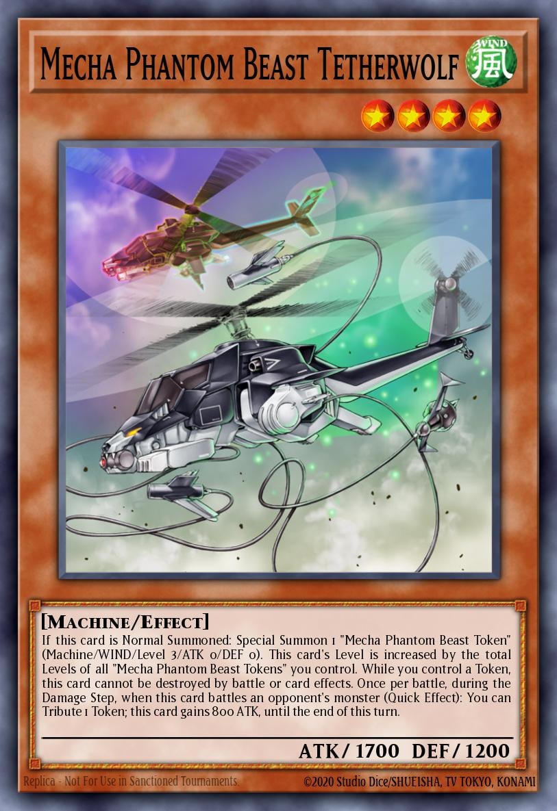 Mecha Phantom Beast Tetherwolf, Structure Deck: Powercode Link SDPL-EN011