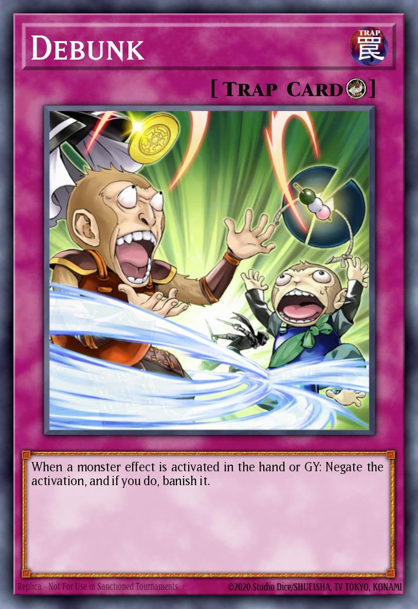 Debunk, Structure Deck: Powercode Link SDPL-EN039