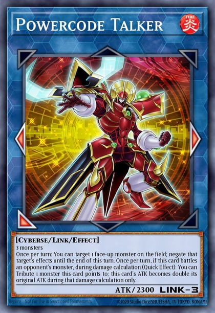 Powercode Talker, Structure Deck: Powercode Link SDPL-EN040