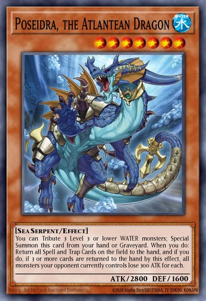 Poseidra, the Atlantean Dragon, Structure Deck: Realm of the Sea Emperor SDRE-EN001