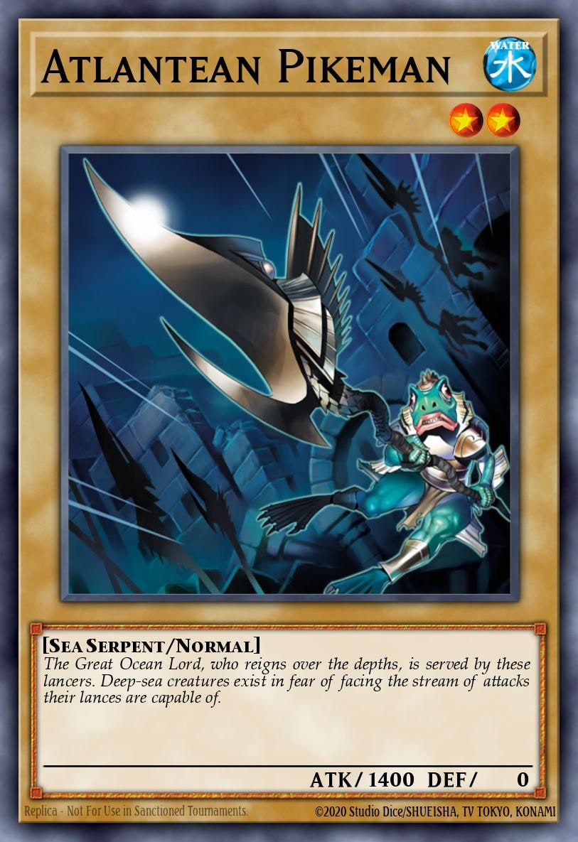Atlantean Pikeman, Structure Deck: Realm of the Sea Emperor SDRE-EN005