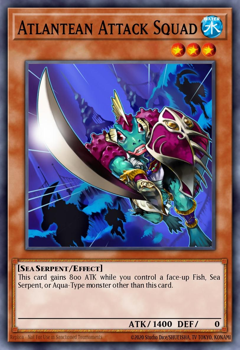 Atlantean Attack Squad, Structure Deck: Realm of the Sea Emperor SDRE-EN006