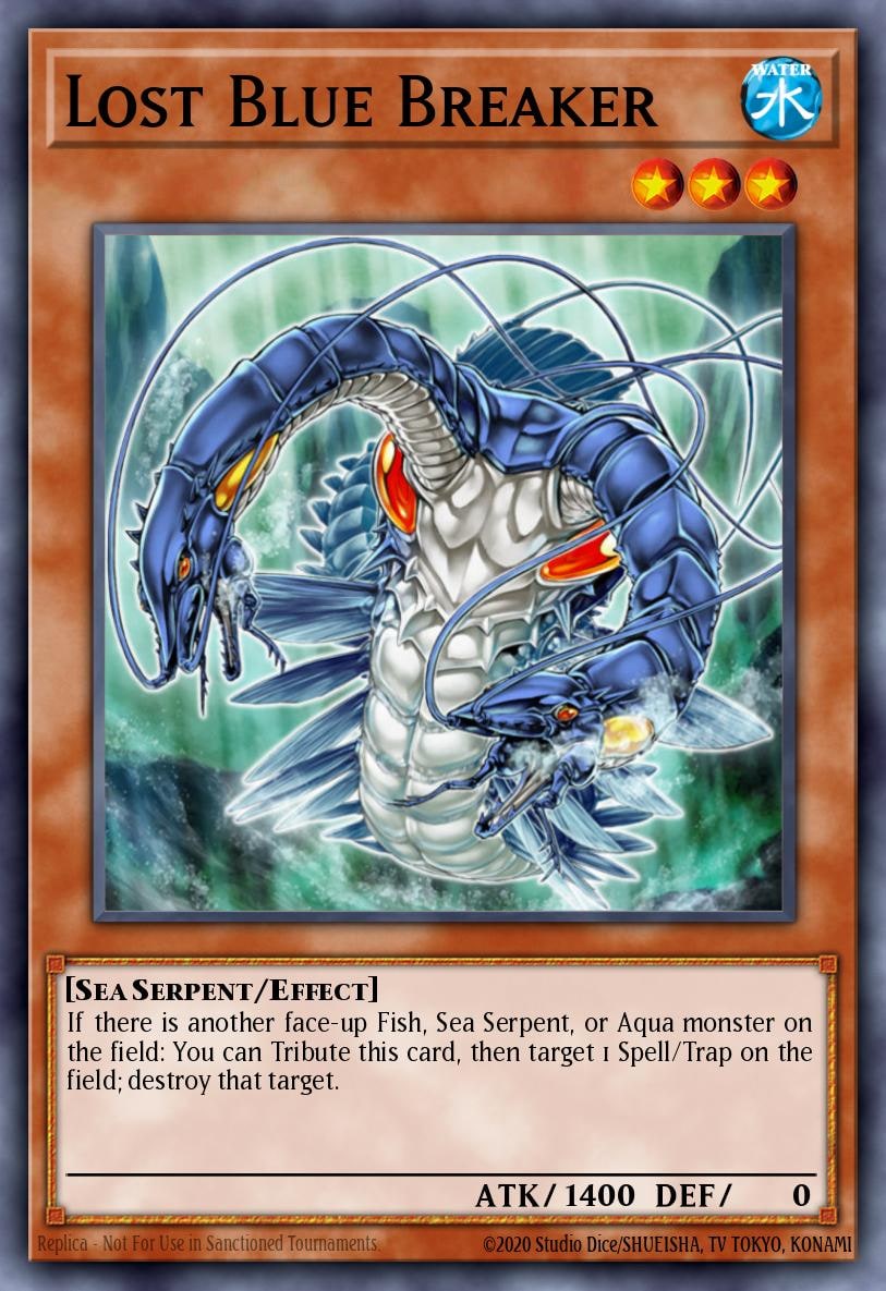 Lost Blue Breaker, Structure Deck: Realm of the Sea Emperor SDRE-EN007