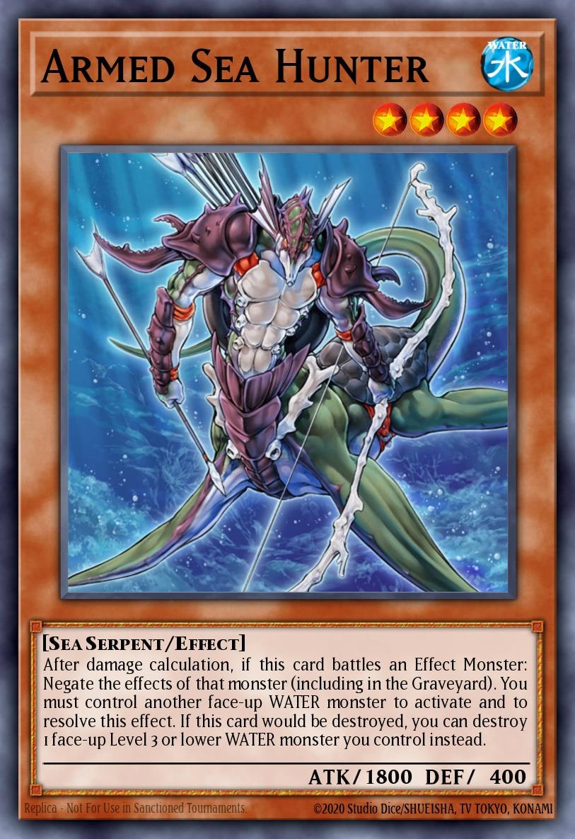 Armed Sea Hunter, Structure Deck: Realm of the Sea Emperor SDRE-EN008