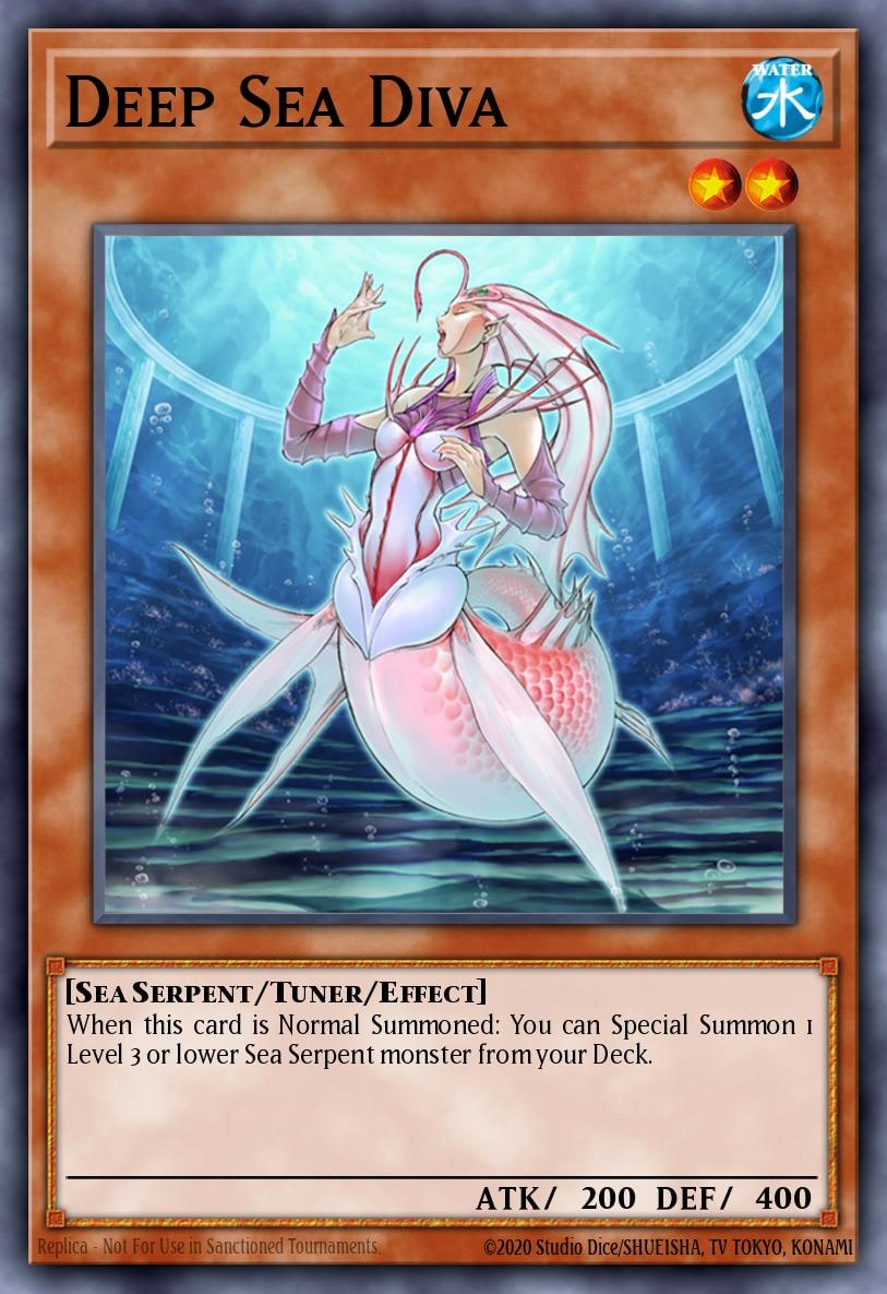 Deep Sea Diva, Structure Deck: Realm of the Sea Emperor SDRE-EN010
