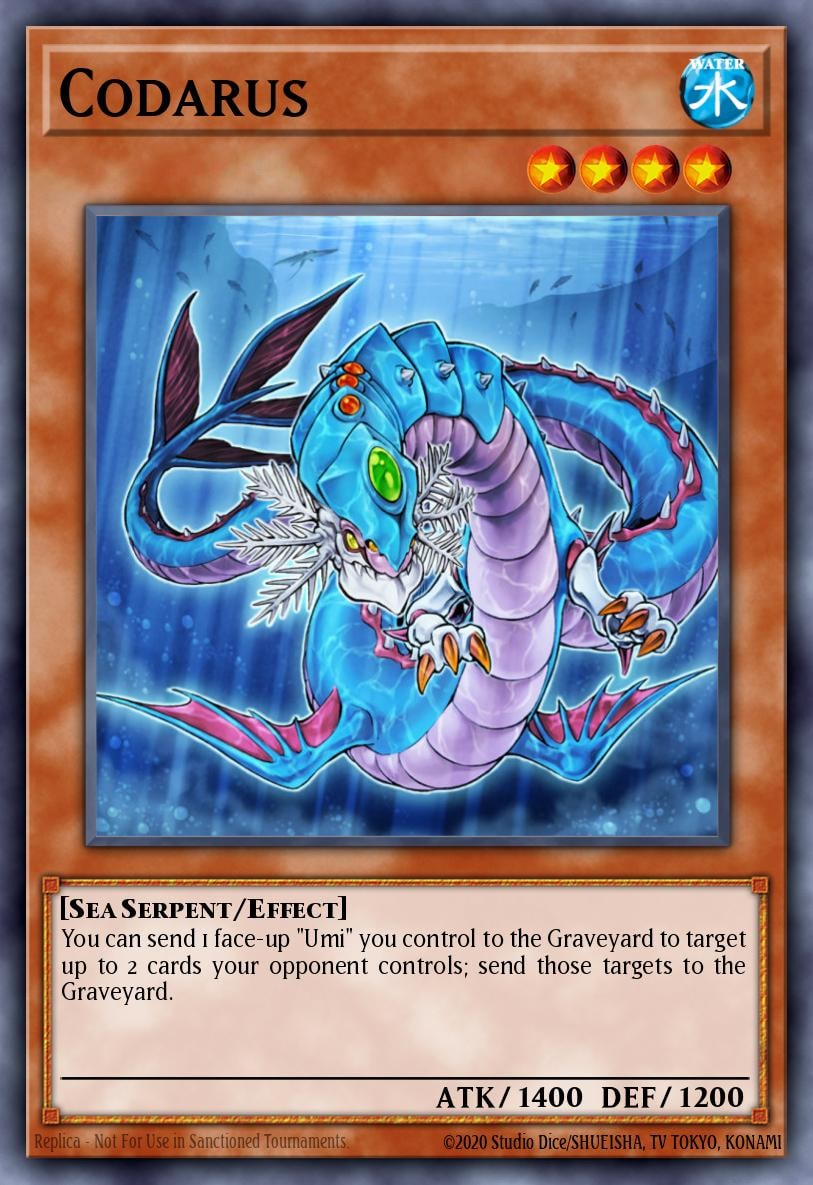 Codarus, Structure Deck: Realm of the Sea Emperor SDRE-EN012