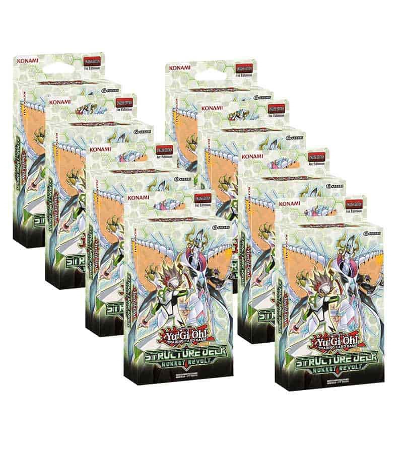 Rokket Revolt Structure Deck Display Box, Structure Deck: Rokket Revolt P191946