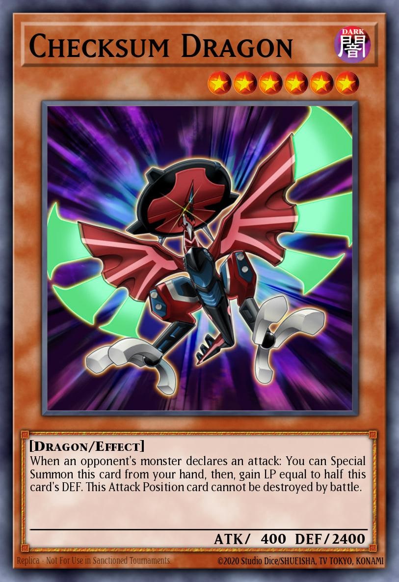 Checksum Dragon, Structure Deck: Rokket Revolt SDRR-EN006
